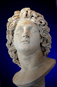 Alexander the Great as Helios. Roman copy of Greek original