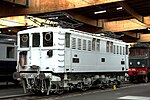 Ellok Midi E 4002 i järnvägsmuseet Cité du train i Mulhouse i Alsace