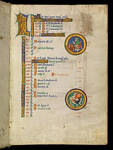 Bamberger Psalter - Januar