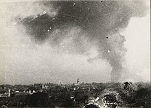 Southern part of Bandung during Bandung Sea of Fire, 23 March 1946 Bandung Lautan Api.jpg