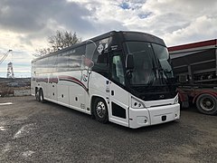 Bus antarkota di Toronto, Ontario, Canada (2018)