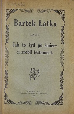 Okładka lub karta tytułowa