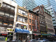 A photo of Beaver Street in Manhattan, New York City Beaver Street Manhattan 001.JPG