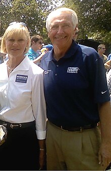 Governor Beshear and his wife Jane at Fancy Farm 2011 Beshearandwife.jpg