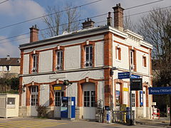 Bâtiment-voyageurs de la gare.