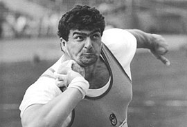 Udo Beyer, 1976 Olympiasieger, erreichte Platz vier