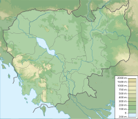 Location map Cambodia/doc is located in កម្ពុជា