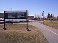 "Axe 5" of the Route Verte along the Lachine Canal, in Montreal