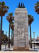 Centenary monument, west face Moseley Square, Glenelg.