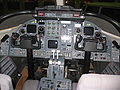 Particolare del Cockpit di un Learjet 31.