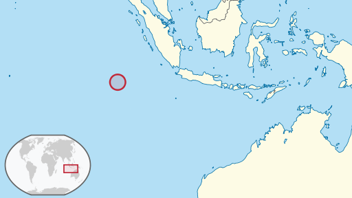 Cocos (Keeling) Islands in its region