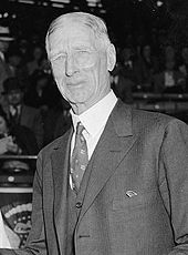 Mack was already 75 years old in 1938 when the Phils arrived, yet his tenure had twelve more years to go ConnieMackIn1938.jpg