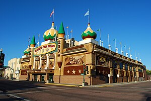 Mitchell Corn Palace, Mitchell, South Dakota. ...