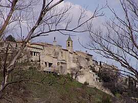 A view of the village of Dauphin