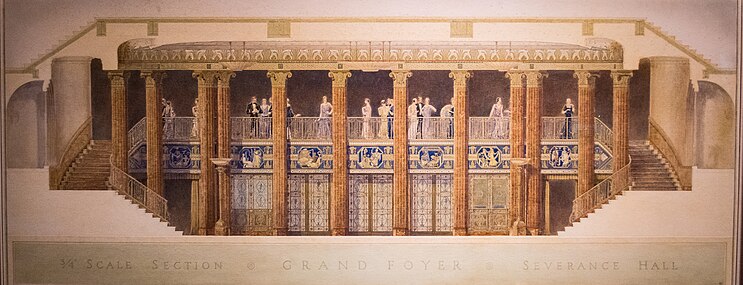 Design for Severance Hall grand foyer - Walker and Weeks (39638807102).jpg