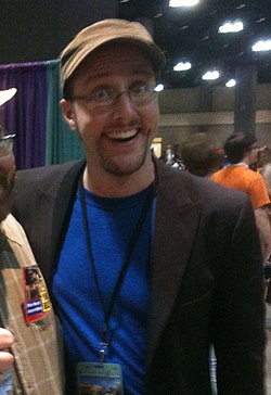 The Nostalgia Critic, alias Doug Walker, en 2012