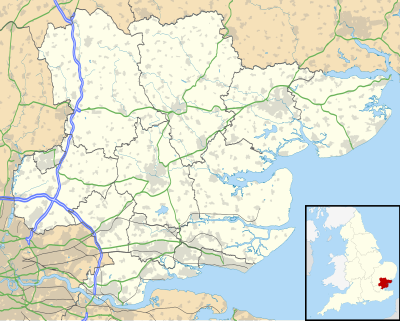 Location map Ηνωμένο Βασίλειο Έσσεξ