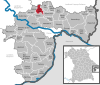 Lage der Gemeinde Fürstenstein im Landkreis Passau