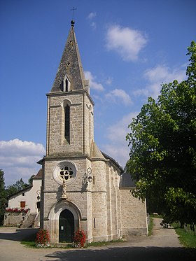 L'église de Boussac