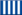 Five blue four white striped flag