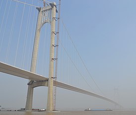 мост и река Янцзы