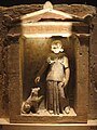 Alexandria, Egypt - coffine bearing Antigone and her puppy