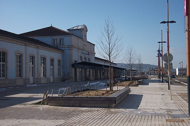 La gare de Vesoul