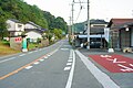 BRTの豊前桝田駅全景（2023年9月）