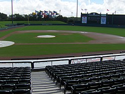 Baseballový Champion Stadium, který je součástí komplexu