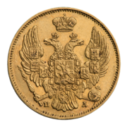 3 ruble – 20 złotych 1834 z Petersburga awers