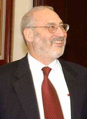 Cropped picture of Joseph Stiglitz, U.S. econo...