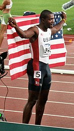 Bronzemedaillengewinner Justin Gatlin