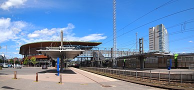 La gare multimodale de Jyväskylä.