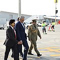 Khalid Hamid Olympian With COAS General Qamar Javid Bajwa during his visit to Qatar