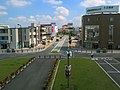 東口駅前風景（2011年9月）