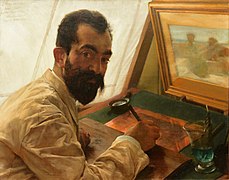 Etseren og trykkeren Léopold Lowenstam (1842–1898), en venn og kollega av Lawrence Alma-Tadema