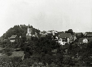 Ansicht Lindenfels 1908