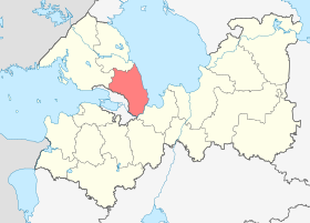 Localisation de Raïon de Vsevolojsk