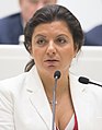 27 April 2022: Margarita Simonyan, editor of state broadcaster RT, says: “Either we lose in Ukraine or the Third World War starts ... I think World War Three is more realistic ... Knowing us, knowing our leader, Vladimir Vladimirovch Putin, the most incredible outcome that all this will end with a nuclear strike seems more probable to me than the other course of events." A male panellist then responds: "But we will go to heaven, and they will simply croak."