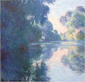 "Matinée sur la Seine" (1897) de Claude Monet (W1484)