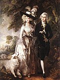 Mr and Mrs William Hallett (1785).