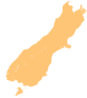 Southern Premier League (New Zealand) is located in South Island