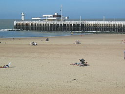 Stranden i september 2004