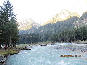 په کښته دير کې د پنجکوره سيند