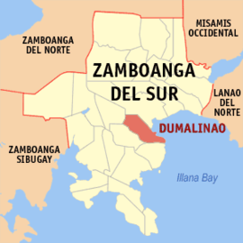 Dumalinao na Zamboanga do Sul Coordenadas : 7°49'N, 123°22'E