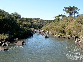 Rio das Pedras na zona rural de Painel