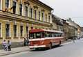 Autobuz Roman Diesel 112 UD ca și cele folosite în Baia Mare.