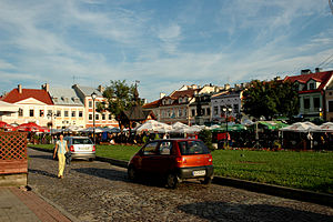 Historic market square