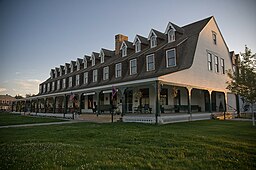 Sheridan Inn, uppfört 1893. Mellan 1894 och 1896 var Buffalo Bill Cody direktör på hotellet.
