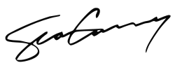Sean Connerys signatur